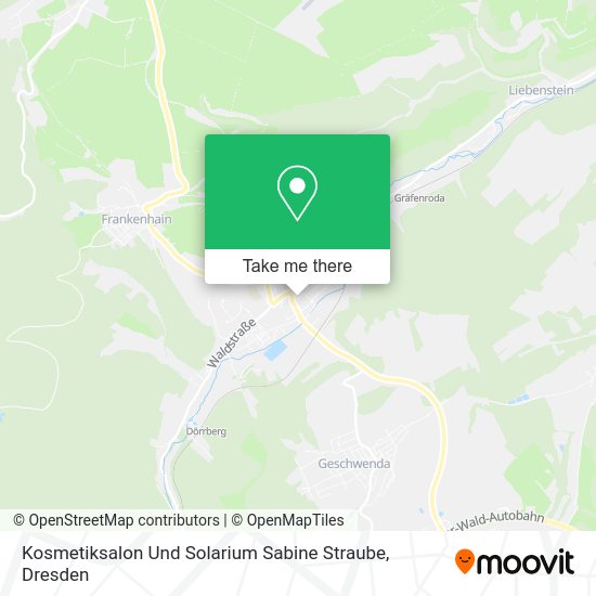 Карта Kosmetiksalon Und Solarium Sabine Straube
