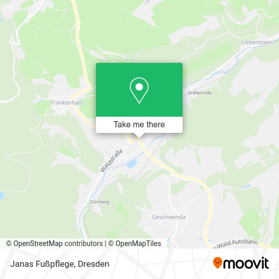 Карта Janas Fußpflege