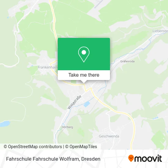 Карта Fahrschule Fahrschule Wolfram