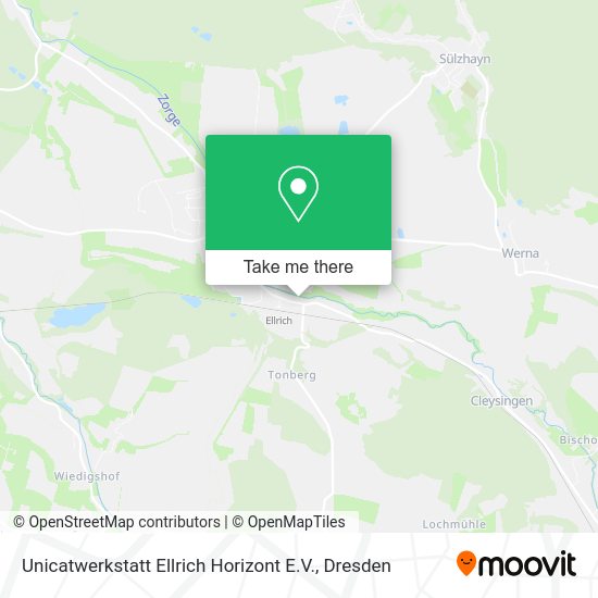 Карта Unicatwerkstatt Ellrich Horizont E.V.