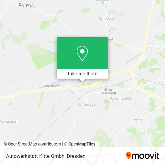 Карта Autowerkstatt Kitte Gmbh