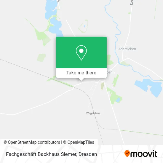 Карта Fachgeschäft Backhaus Siemer