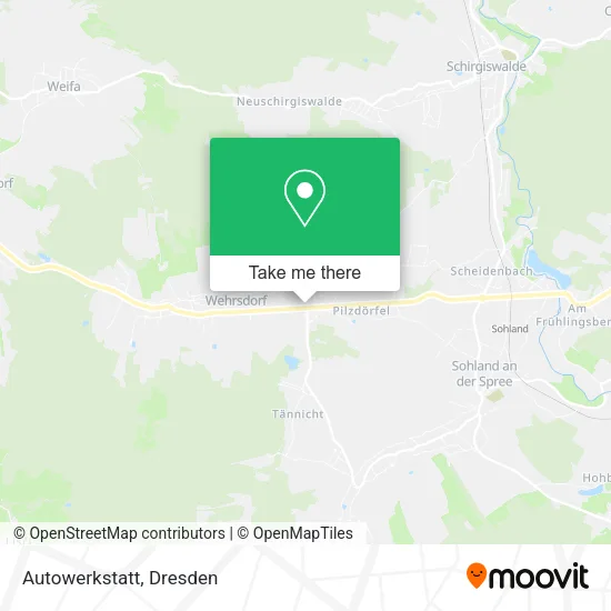 Карта Autowerkstatt