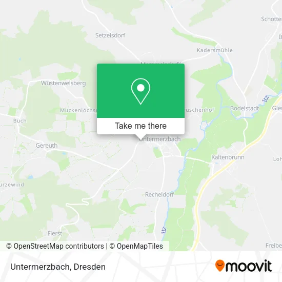 Карта Untermerzbach