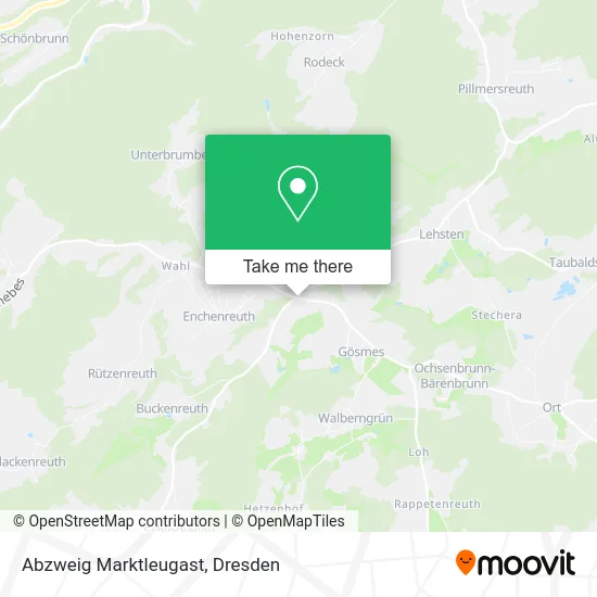 Карта Abzweig Marktleugast