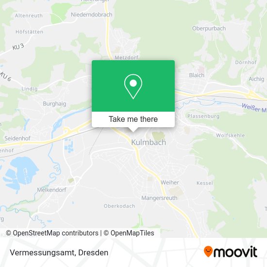 Карта Vermessungsamt