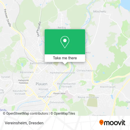 Карта Vereinsheim