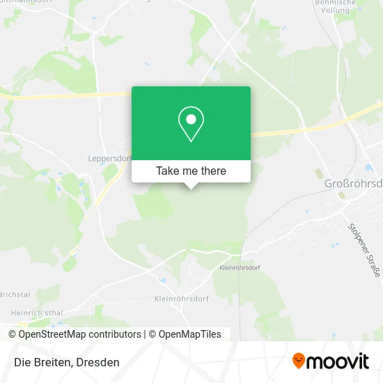 Карта Die Breiten