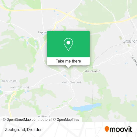 Карта Zechgrund