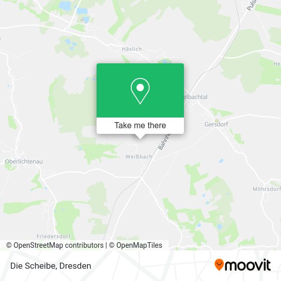 Карта Die Scheibe