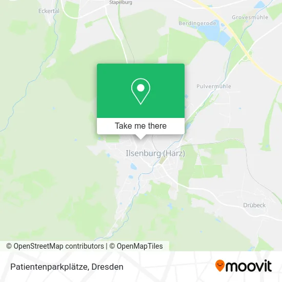 Карта Patientenparkplätze