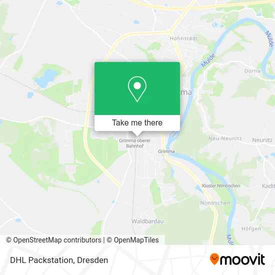 Карта DHL Packstation