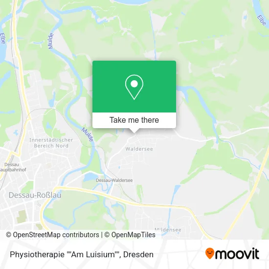 Карта Physiotherapie ""Am Luisium""