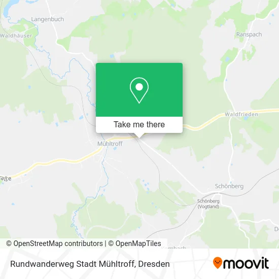 Карта Rundwanderweg Stadt Mühltroff