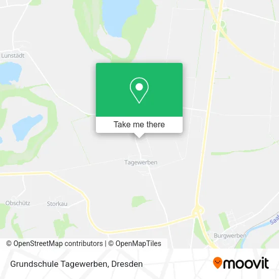 Карта Grundschule Tagewerben