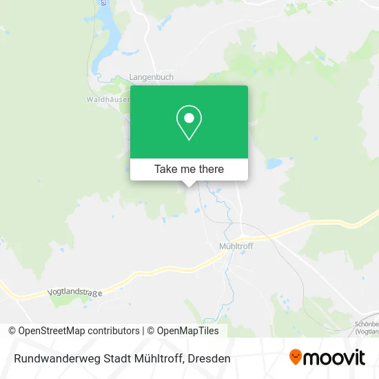 Карта Rundwanderweg Stadt Mühltroff