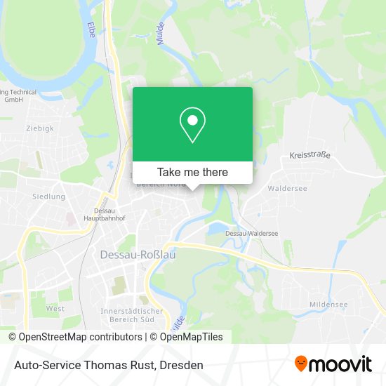 Карта Auto-Service Thomas Rust