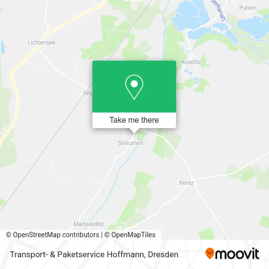 Карта Transport- & Paketservice Hoffmann