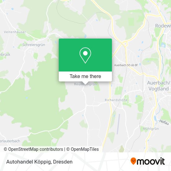 Карта Autohandel Köppig