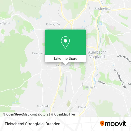 Карта Fleischerei Strangfeld