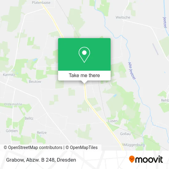 Карта Grabow, Abzw. B 248