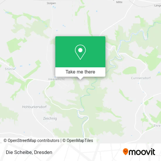 Карта Die Scheibe