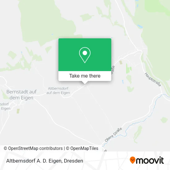 Карта Altbernsdorf A. D. Eigen