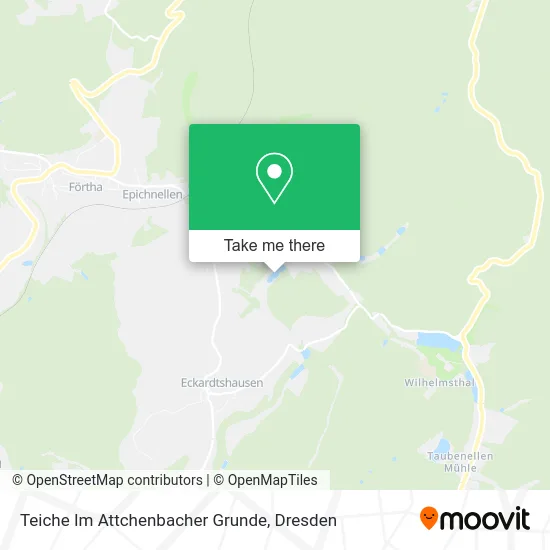 Карта Teiche Im Attchenbacher Grunde