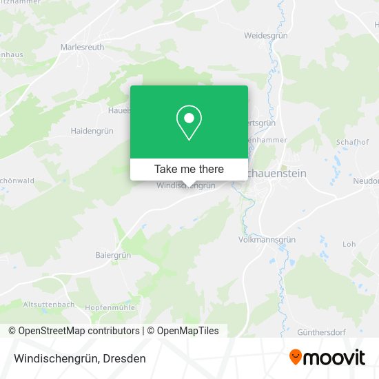 Карта Windischengrün