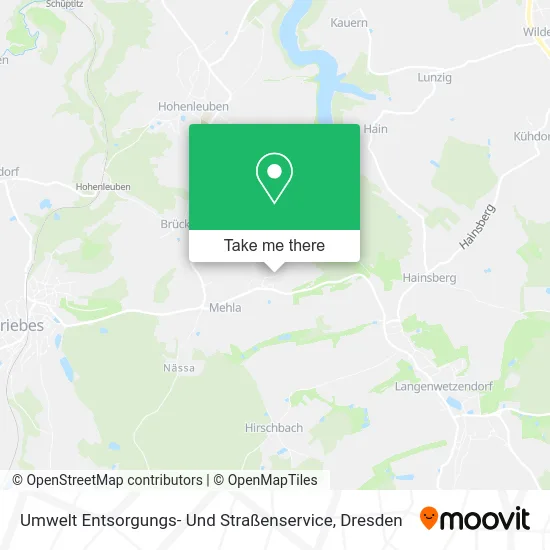 Карта Umwelt Entsorgungs- Und Straßenservice