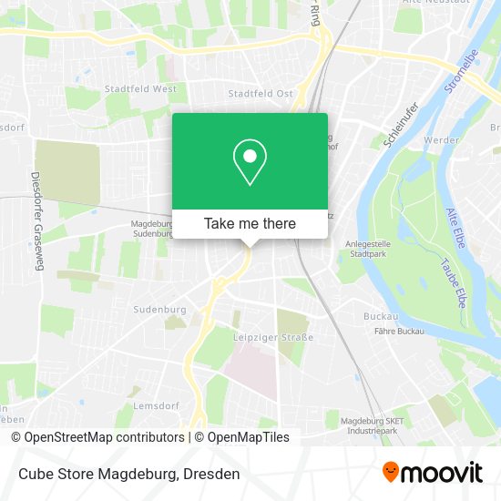 Карта Cube Store Magdeburg