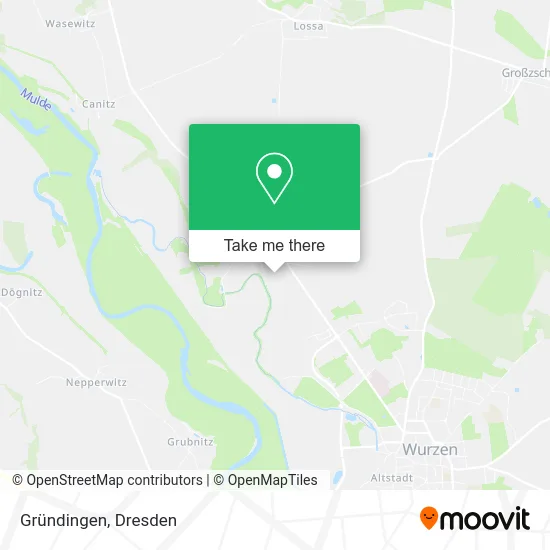 Карта Gründingen