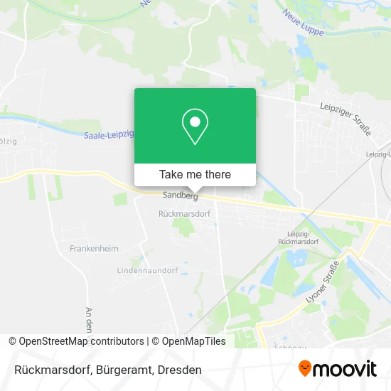Rückmarsdorf, Bürgeramt map