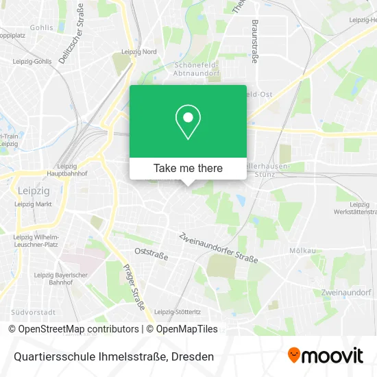 Карта Quartiersschule Ihmelsstraße