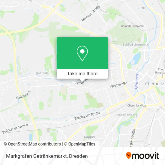 Карта Markgrafen Getränkemarkt