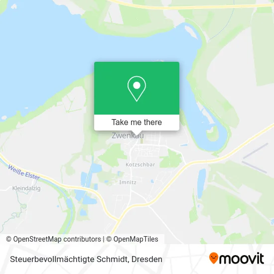 Карта Steuerbevollmächtigte Schmidt