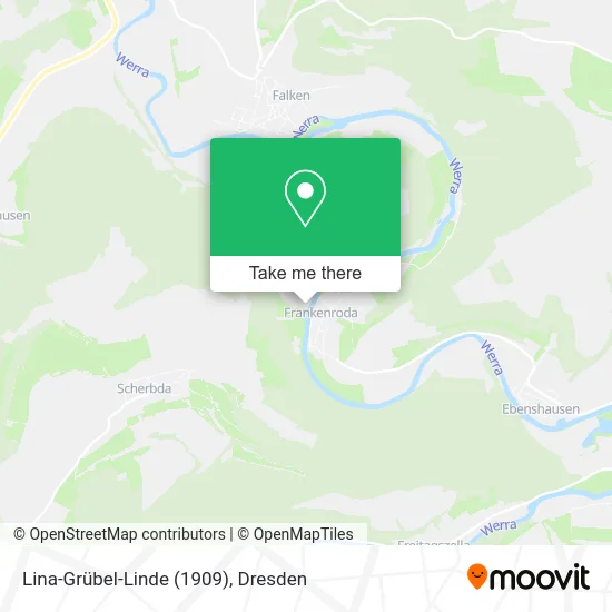 Карта Lina-Grübel-Linde (1909)