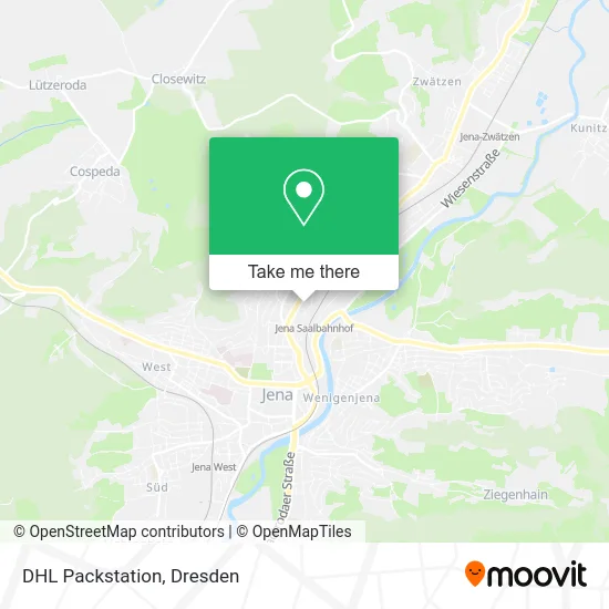 Карта DHL Packstation