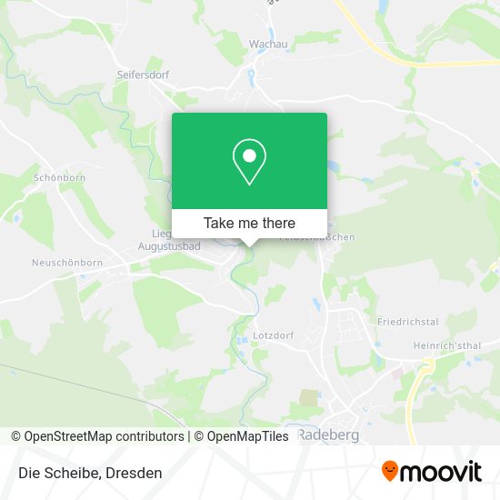 Карта Die Scheibe