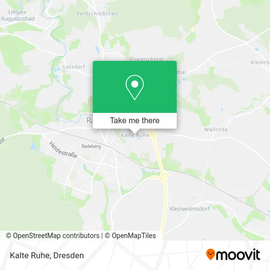 Карта Kalte Ruhe