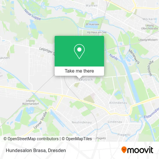 Карта Hundesalon Brasa