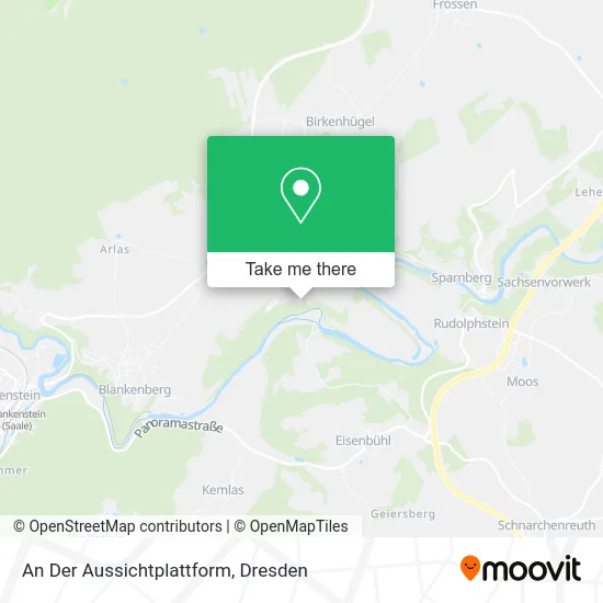 Карта An Der Aussichtplattform