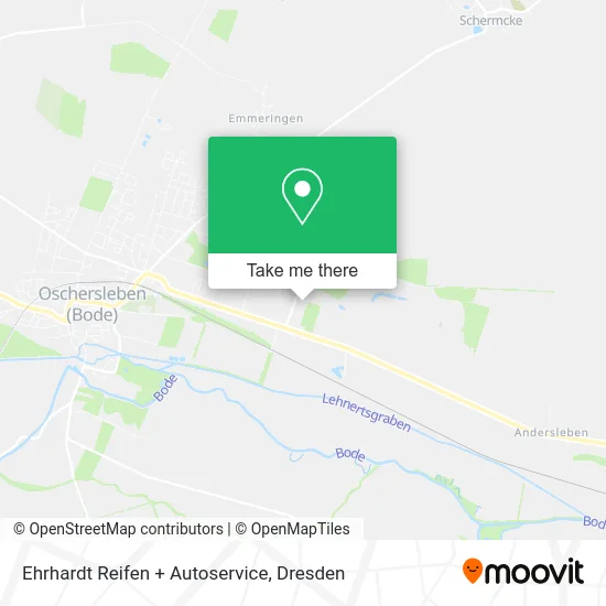 Карта Ehrhardt Reifen + Autoservice