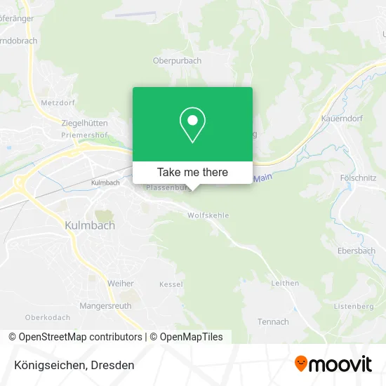 Карта Königseichen
