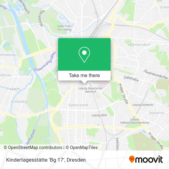 Карта Kindertagesstätte ‘Bg 17’