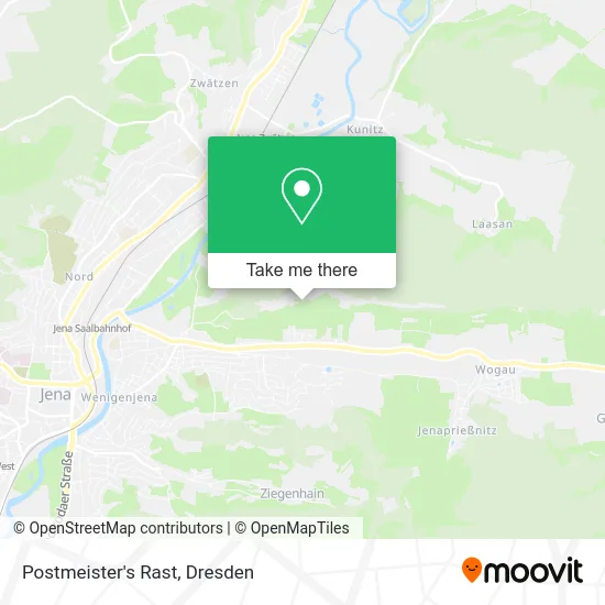 Карта Postmeister's Rast