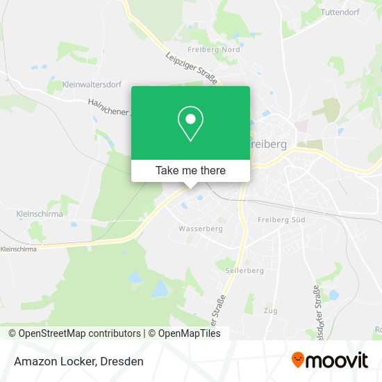 Карта Amazon Locker