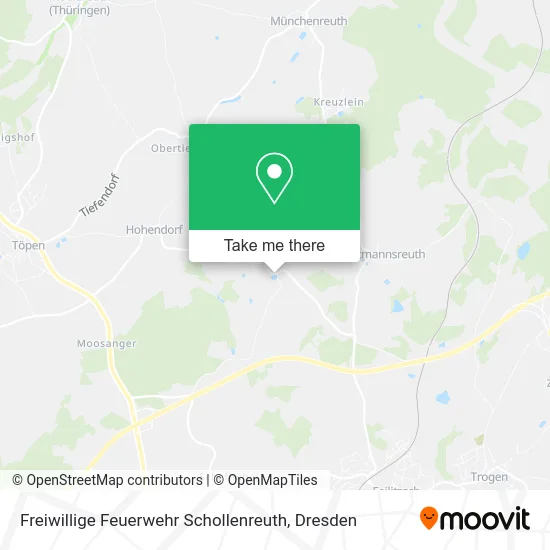 Карта Freiwillige Feuerwehr Schollenreuth
