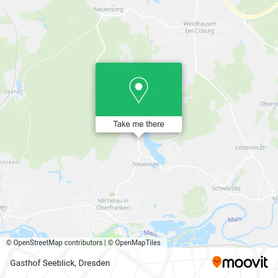 Карта Gasthof Seeblick