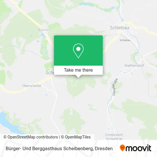 Карта Bürger- Und Berggasthaus Scheibenberg